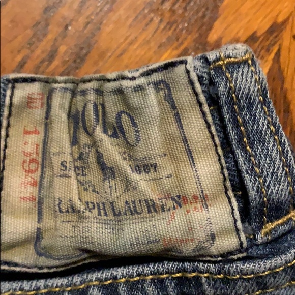 Polo Ralph Lauren Blue Jeans Size 12 Months - Picture 2 of 3